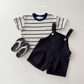 (Pre-order) Daily Bebe Summer - Kids' Day Stripe T-Shirt 데이 단가라티 (3 Colors)