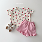 (Pre-order) Daily Bebe Summer - Kids'  Pattern Daily T-Shirt 패턴 반팔티 (4 Colors)