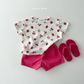 (Pre-order) Daily Bebe Summer - Kids'  Pattern Daily T-Shirt 패턴 반팔티 (4 Colors)