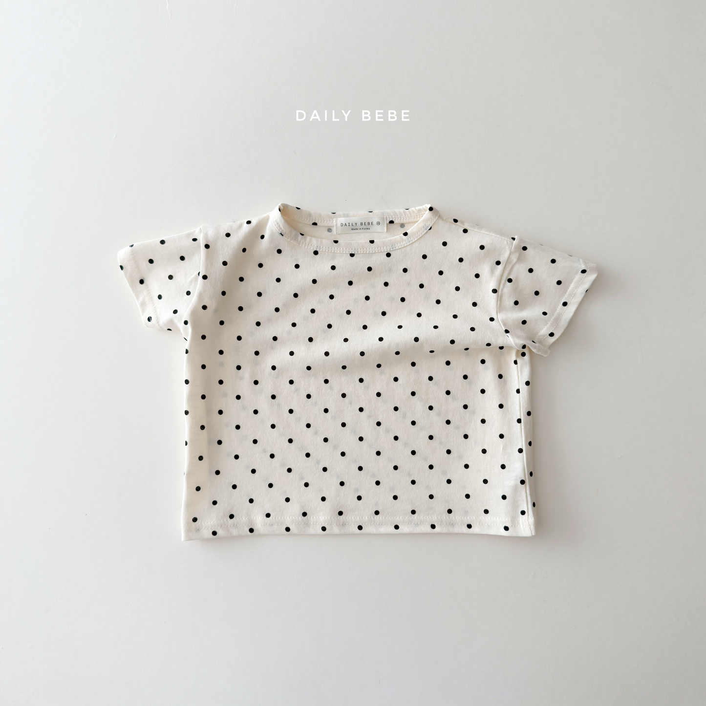 (Pre-order) Daily Bebe Summer - Kids'  Pattern Daily T-Shirt 패턴 반팔티 (4 Colors)