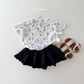 (Pre-order) Daily Bebe Summer - Kids'  Pattern Daily T-Shirt 패턴 반팔티 (4 Colors)