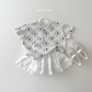 (Pre-order) Daily Bebe Summer - Kids'  Pattern Daily T-Shirt 패턴 반팔티 (4 Colors)