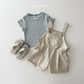 (Pre-order) Daily Bebe Summer - Kids' Cozy Striped Slim-Fit Tee 코지 단가라티 (4 Colors)