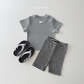(Pre-order) Daily Bebe Summer - Kids' Daily Slim-Fit T-Shirt 데일리 반팔티 (5 Colors)