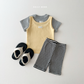 (Pre-order) Daily Bebe Summer - Kids' Daily Slim-Fit T-Shirt 데일리 반팔티 (5 Colors)