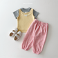 (Pre-order) Daily Bebe Summer - Kids' Daily Slim-Fit T-Shirt 데일리 반팔티 (5 Colors)