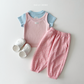 (Pre-order) Daily Bebe Summer - Kids' Daily Slim-Fit T-Shirt 데일리 반팔티 (5 Colors)