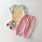 (Pre-order) Daily Bebe Summer - Kids' Daily Slim-Fit T-Shirt 데일리 반팔티 (5 Colors)