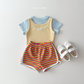 (Pre-order) Daily Bebe Summer - Kids' Daily Slim-Fit T-Shirt 데일리 반팔티 (5 Colors)