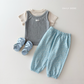 (Pre-order) Daily Bebe Summer - Kids' Soft Ribbed Tank Top 소프트 나시 (4 Colors)