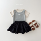 (Pre-order) Daily Bebe Summer - Kids' Soft Ribbed Tank Top 소프트 나시 (4 Colors)