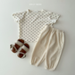 (Pre-order) Daily Bebe Summer - Kids'  Pattern Daily T-Shirt 패턴 반팔티 (4 Colors)