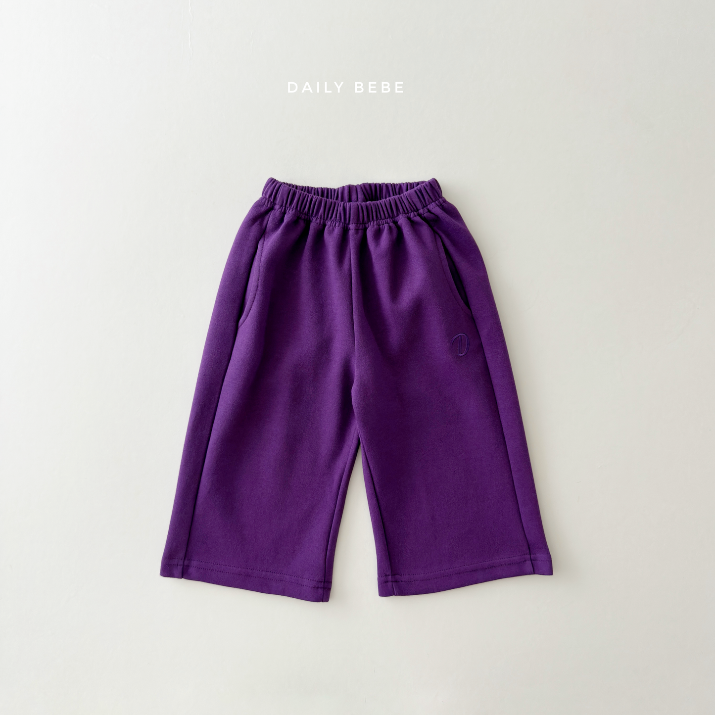 (Pre-order) Daily Bebe Fall - Kids' Daily Essential Wide-Leg Pants 데일리 와이드 팬츠 (7 Colors)
