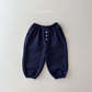 (Pre-order) Daily Bebe Fall - Kids' Button Detail Jogger Pants 단추 조거 팬츠 (7 Colors)