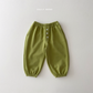 (Pre-order) Daily Bebe Fall - Kids' Button Detail Jogger Pants 단추 조거 팬츠 (7 Colors)