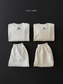 (Pre-order) Daily Bebe Fall - Kids' Cookies & Cream Speckled Top & Bottom Set 쿠앤크세트 (2 Colors)