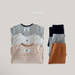 (Pre-order) Daily Bebe Fall - Kids' Striped Pajama Set 코지실내복 (3 Colors)