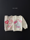 (Pre-order) Daily Bebe Fall - Kids' My Little Animal Graphic Sweatshirt 마이리틀맨투맨 (2 Colors)