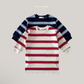 (Pre-order) Daily Bebe Fall - Kids' Striped Cotton T-Shirt Dress 너랑나랑 원피스 (2 Colors)