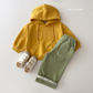 (Pre-order) Daily Bebe Fall - Kids' BUDDY Embossed Patch Hoodie 버디 후드 (2 Colors)