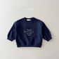 (Pre-order) Daily Bebe Fall - Kids' French Heart Embroidered Sweatshirt 하트자수맨투맨 (3 Colors)