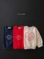 (Pre-order) Daily Bebe Fall - Kids' French Heart Embroidered Sweatshirt 하트자수맨투맨 (3 Colors)