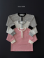 (Pre-order) Daily Bebe Fall - Kids' Contrast Striped Henley Long-Sleeve Tee 단가라헨리넥T (3 Colors)