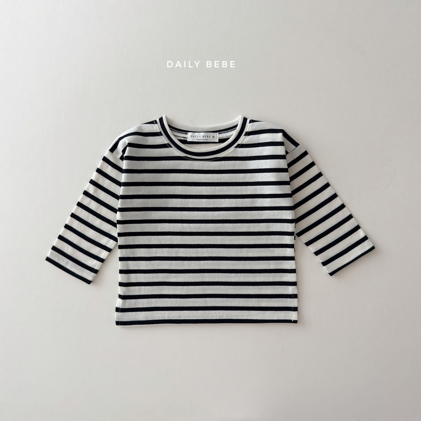 (Pre-order) Daily Bebe Fall - Kids' Everyday Long-Sleeve Tee 매일매일T (6 Colors)