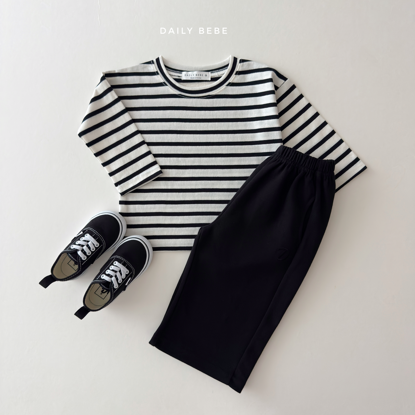 (Pre-order) Daily Bebe Fall - Kids' Daily Essential Wide-Leg Pants 데일리 와이드 팬츠 (7 Colors)