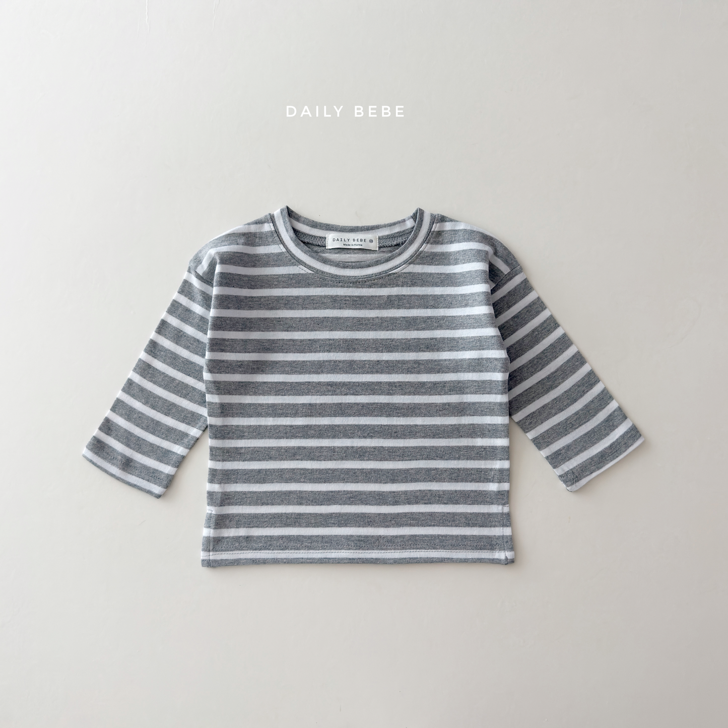 (Pre-order) Daily Bebe Fall - Kids' Everyday Long-Sleeve Tee 매일매일T (6 Colors)