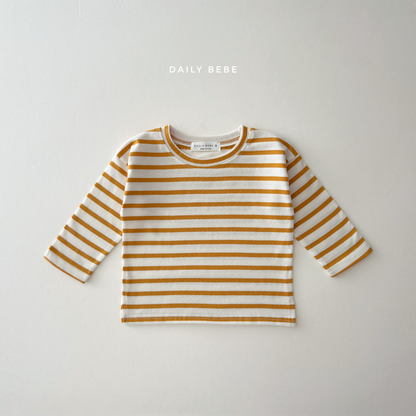 (Pre-order) Daily Bebe Fall - Kids' Everyday Long-Sleeve Tee 매일매일T (6 Colors)