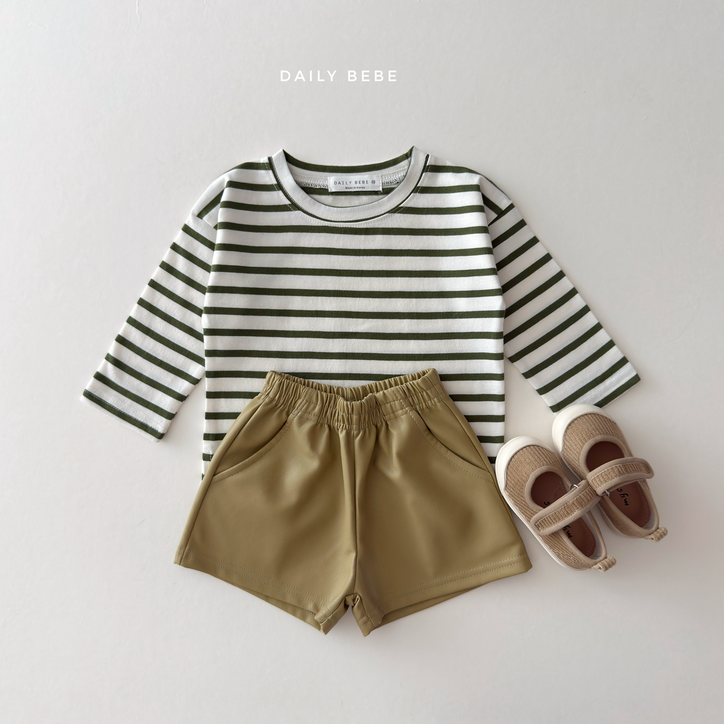 (Pre-order) Daily Bebe Fall - Kids' Everyday Long-Sleeve Tee 매일매일T (6 Colors)