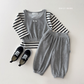 (Pre-order) Daily Bebe Fall - Kids' Soft Velour Top & Bottom Set 벨로아 셋업 (4 Colors)