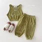 (Pre-order) Daily Bebe Fall - Kids' Soft Velour Top & Bottom Set 벨로아 셋업 (4 Colors)