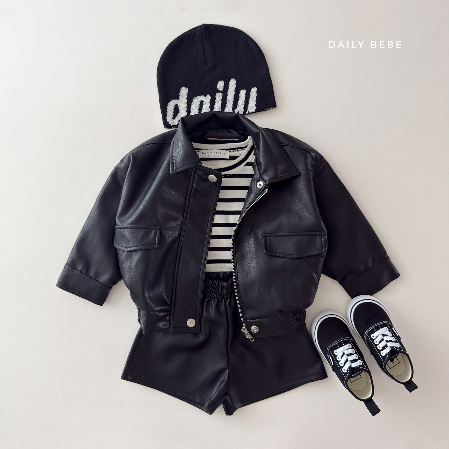 (Pre-order) Daily Bebe Fall - Kids' Everyday Long-Sleeve Tee 매일매일T (6 Colors)