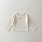 (Pre-order) Daily Bebe Fall - Kids' Essential Ribbed Slim-Fit Tee 딱풀T (6 Colors)
