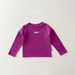 (Pre-order) Daily Bebe Fall - Kids' Essential Ribbed Slim-Fit Tee 딱풀T (6 Colors)