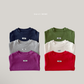 (Pre-order) Daily Bebe Fall - Kids' Essential Ribbed Slim-Fit Tee 딱풀T (6 Colors)