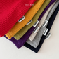 (Pre-order) Daily Bebe Fall - Kids' Essential Ribbed Mother-of-Pearl Button Cardigan 크레파스 가디건 (7 Colors)
