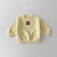 (Pre-order) Daily Bebe - Kids’ Lettering Wide Top & Bottom Set 알럽미 상하세트 (5 Colors)