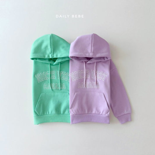 (Pre-order) Daily Bebe - Kids’ Canada Hoodie 캐나다 후드티 (2 Colors)