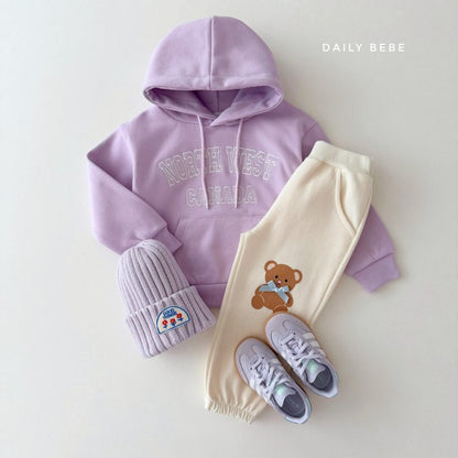 (Pre-order) Daily Bebe - Kids’ Canada Hoodie 캐나다 후드티 (2 Colors)