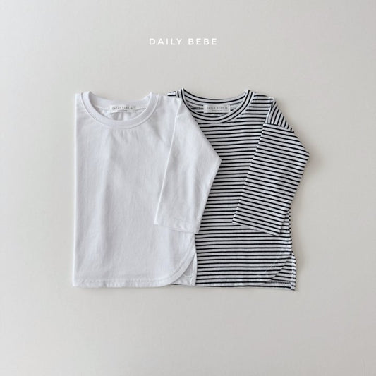 (Pre-order) Daily Bebe - Kids’ Layered T-Shirts 레이어드티 (2 Colors)