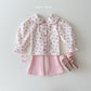 (Pre-order) Daily Bebe - Kids’ Spring Collar Blouse 봄 카라블랑 (2 Colors)