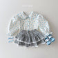 (Pre-order) Daily Bebe - Kids’ Spring Collar Blouse 봄 카라블랑 (2 Colors)