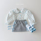 (Pre-order) Daily Bebe - Kids’ Spring Collar Blouse 봄 카라블랑 (2 Colors)