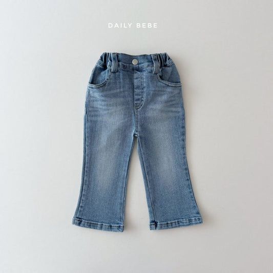 (Pre-order) Daily Bebe - Kids’ Spring Bootcut Jeans 봄 부츠컷청바지