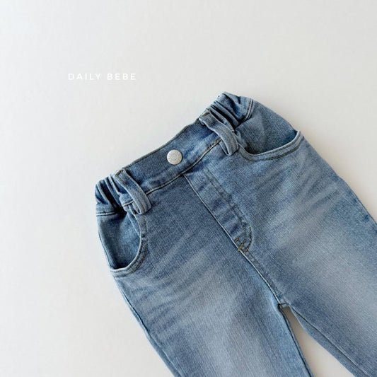 (Pre-order) Daily Bebe - Kids’ Spring Bootcut Jeans 봄 부츠컷청바지