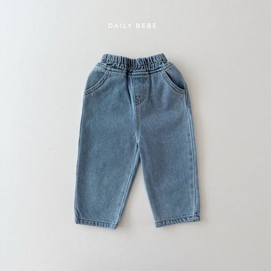 (Pre-order) Daily Bebe - Kids’ Comfy Denim Pants 편한 데님팬츠