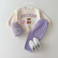 (Pre-order) Daily Bebe - Kids’ Ribbed Jogger Pants 골지조거팬츠 (6 Colors)